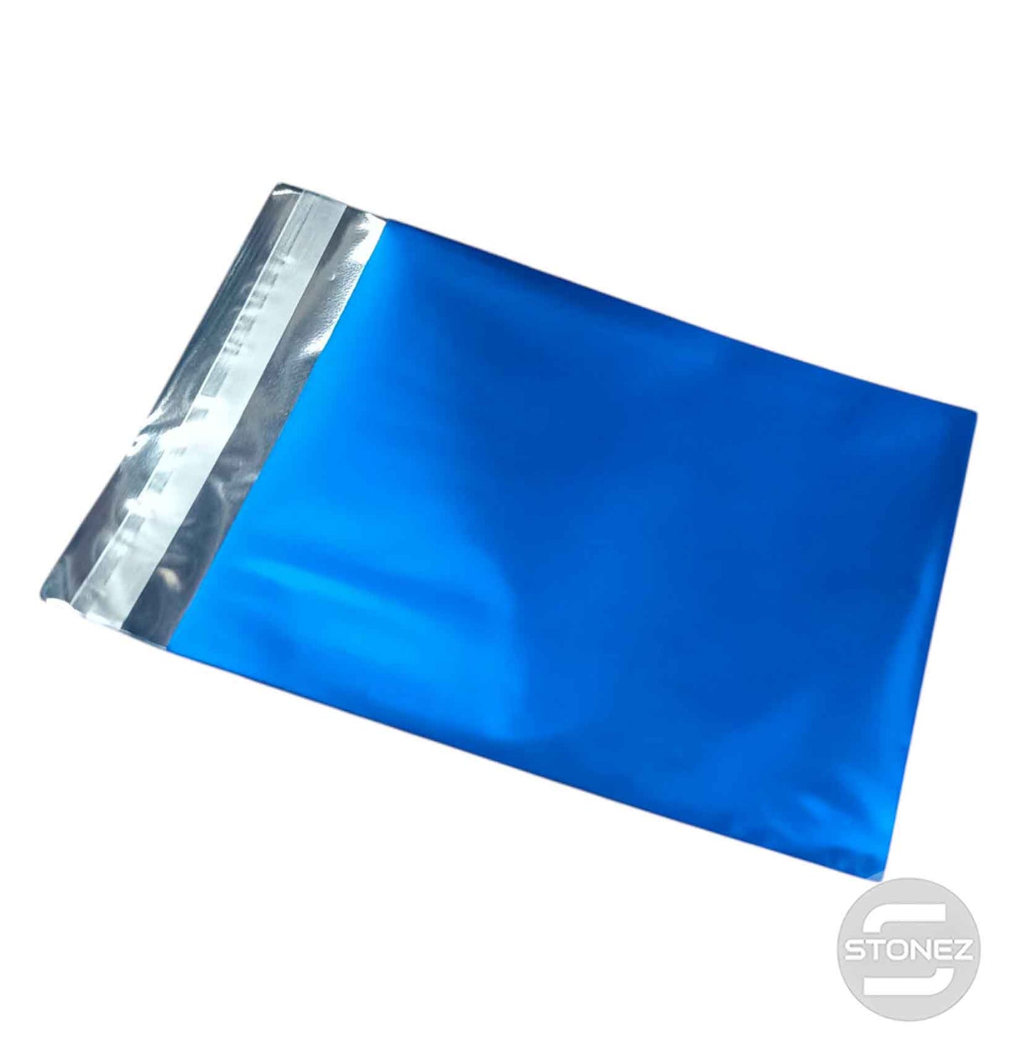 17908 Paquete De 100 Unidades Sobres Celofán Color Azul 10 X 12 Cms Aprox.