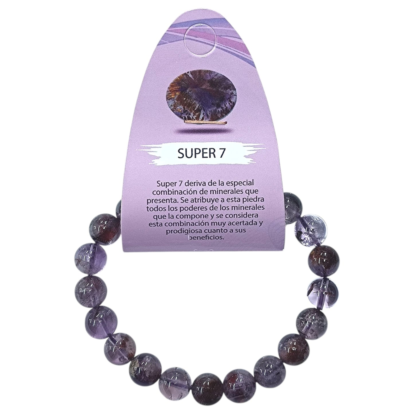 Pulsera Piedra Natural Super 7 AA 10 mm 61742