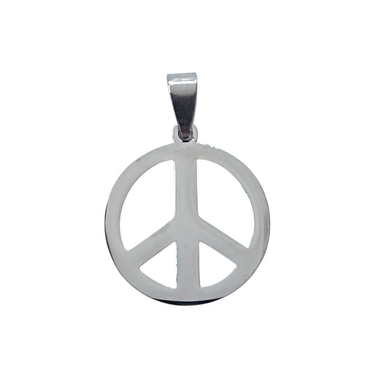 Colgante Acero Simbolo Paz 25 mm 60350-46