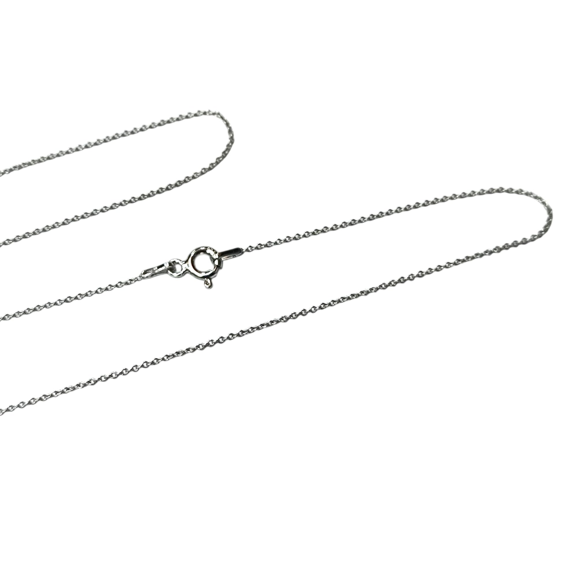 39786-60 Forza 25 Cadena Plata 925 Con Baño Rodio 60 Cms Grosor 1 mm aprox - stonez