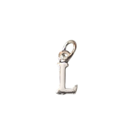 Colgante De Plata 925 Letra L 10 mm Aporx 55293-12