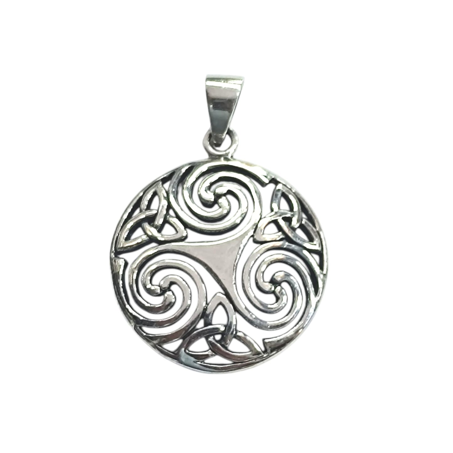 Colgante De Plata 925 Trisquel 27 mm 50289