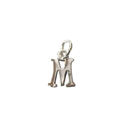 Colgante De Plata 925 Letra M 10 mm Aporx 55293-13