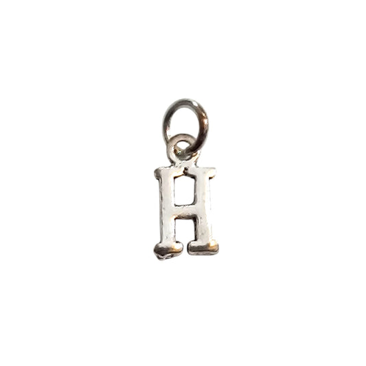 Colgante De Plata 925 Letra H 10 mm Aporx 55293-08