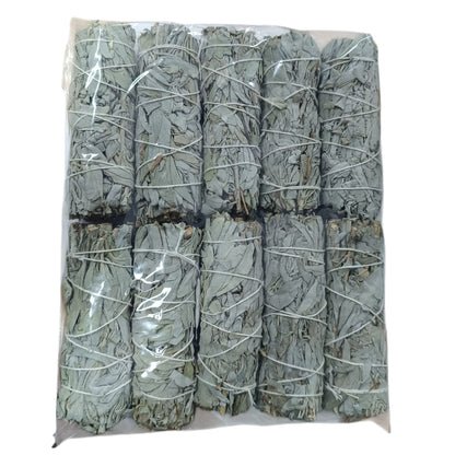 6008600 Paquete 10 Pcs Atado De Salvia 10 Cms Aprox