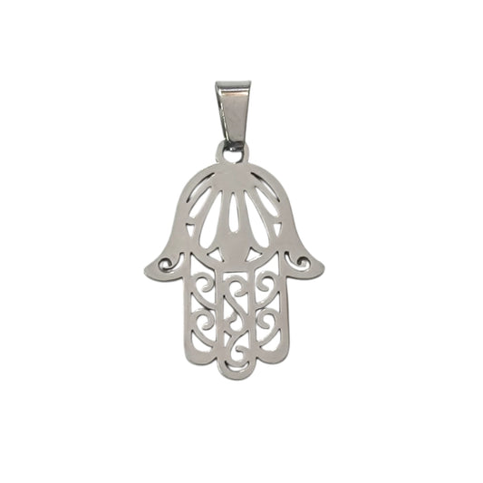 Colgante Acero Mano Fatima 25 mm 60350-15