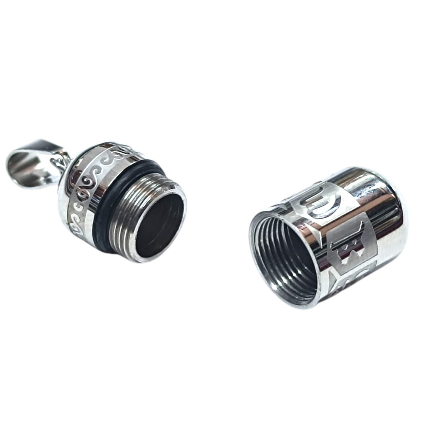 Colgante Acero Cofre Grabado Om Mani Padme Hum 3 Cms 600103433-04