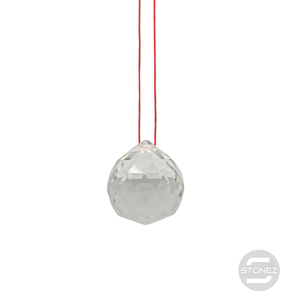 3176800 Colgante Bola Facetada Feng Shui 30mm - stonez