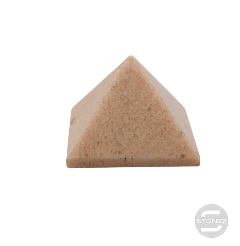 Cargue la imagen en el visor de la galería, 32257-23 Piramide de Piedra Luna Rosa Tamaño Aprox. 2cm a 3cm.
