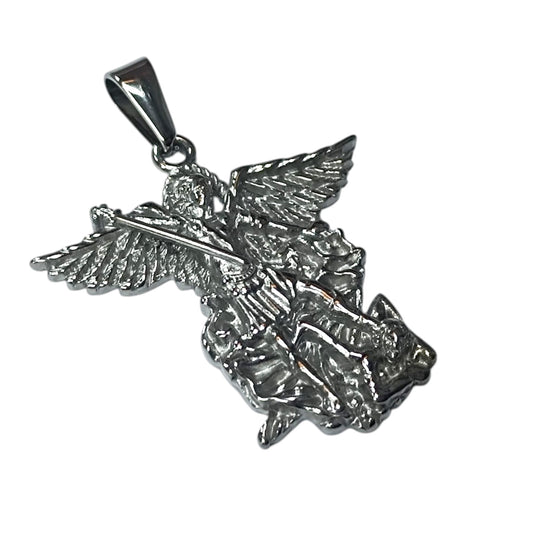 600104129-04 Colgante Acero San Miguel 40 mm