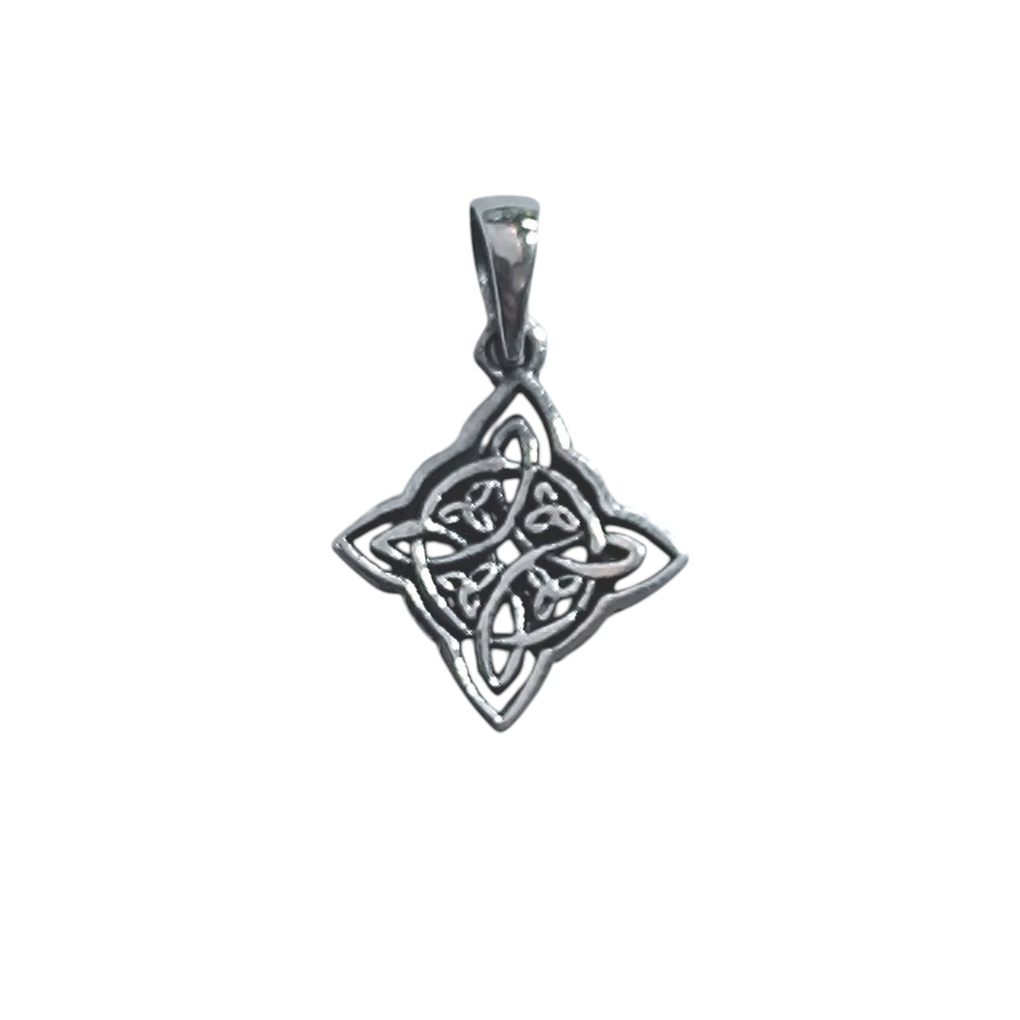 Colgante En Plata 925 Nudo De Bruja 15 mm Aporx 500303565