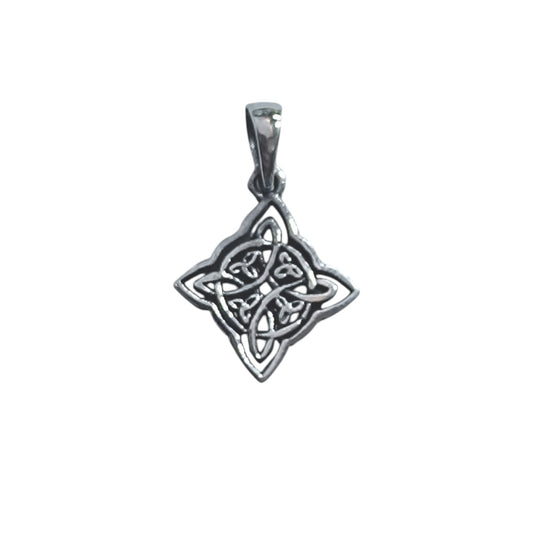 Colgante En Plata 925 Nudo De Bruja 15 mm Aporx 500303565