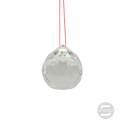 3572500 Colgante Bola Facetada Feng Shui 50mm - stonez