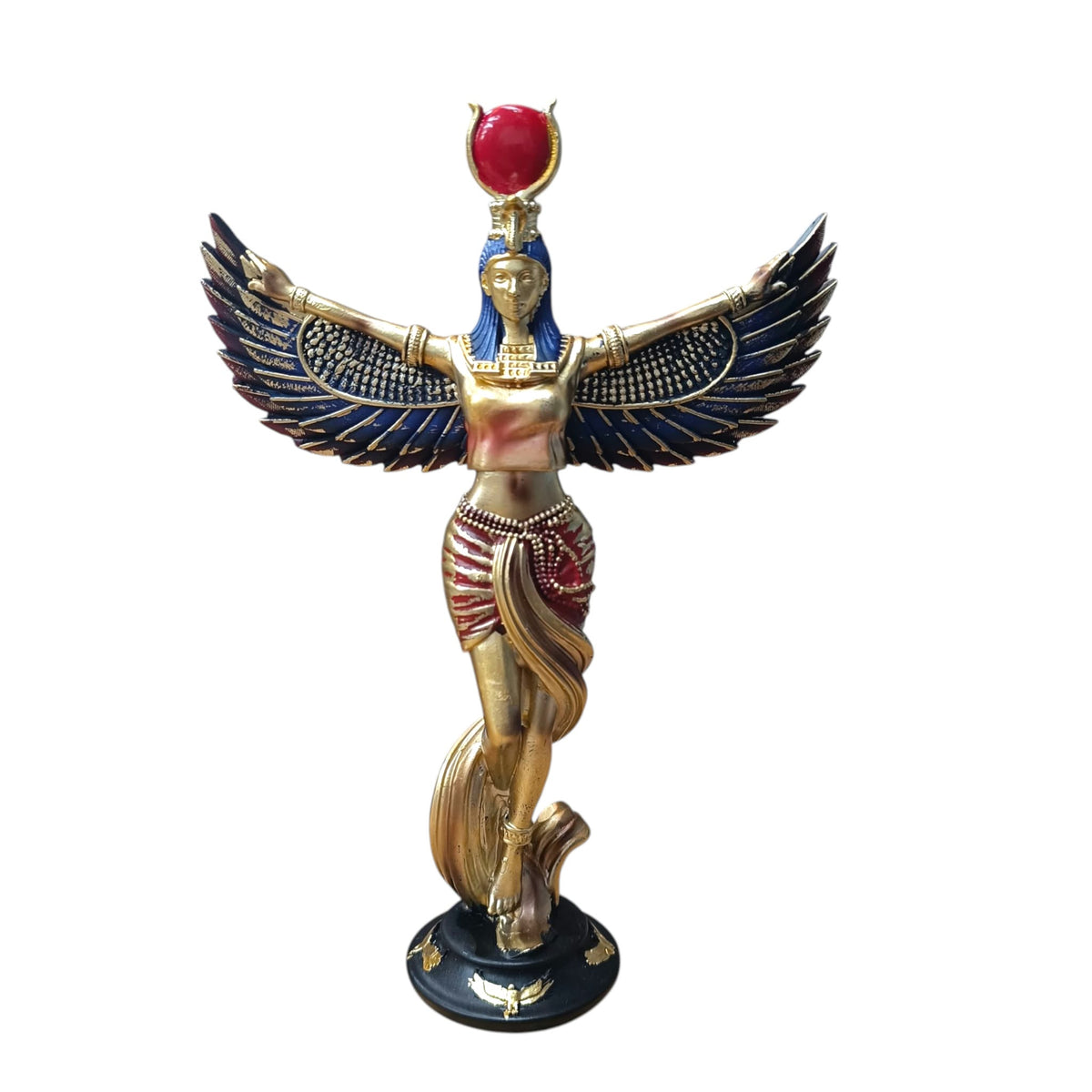 Figura Resina Diosa Egipcia Isis 25 Cms Aprox REF: 600104553