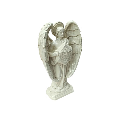 Figura En Resina Diosa Metratón 15 Cms Aprox Color Blanco REF 600104558