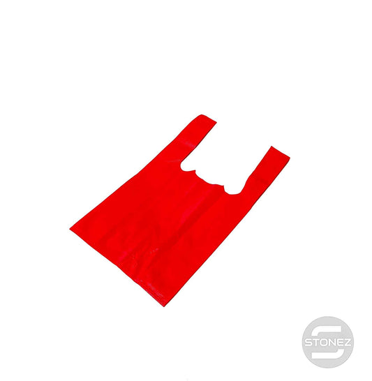 37380 Paquete 50 Bolsas Tela Color Rojo 20x35 Cms Aprox