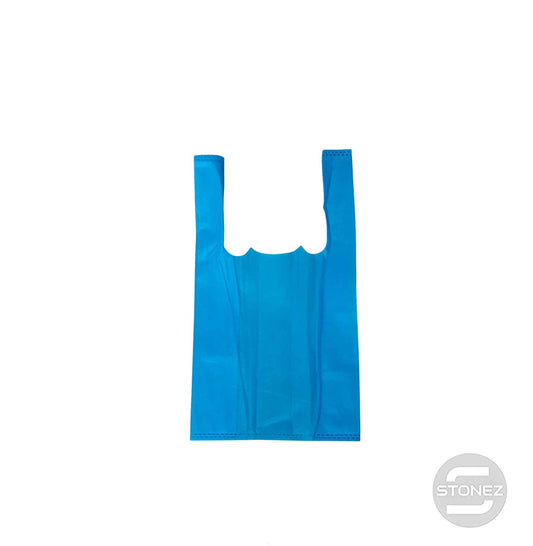 37380 Paquete 50 Bolsas Tela Color Azul 20x35 Cms Aprox