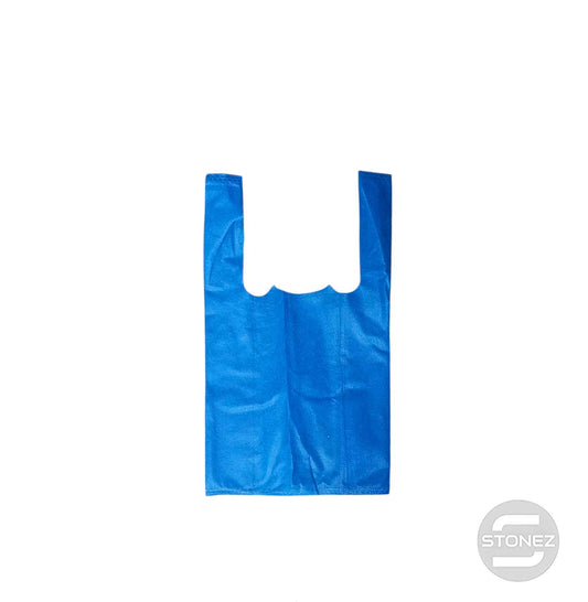37380 Paquete 50 Bolsas Tela Color Azul  Marino 20x35 Cms Aprox