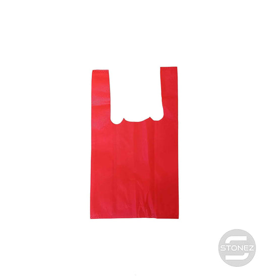 37380 Paquete 50 Bolsas Tela Color Rojo 20x35 Cms Aprox