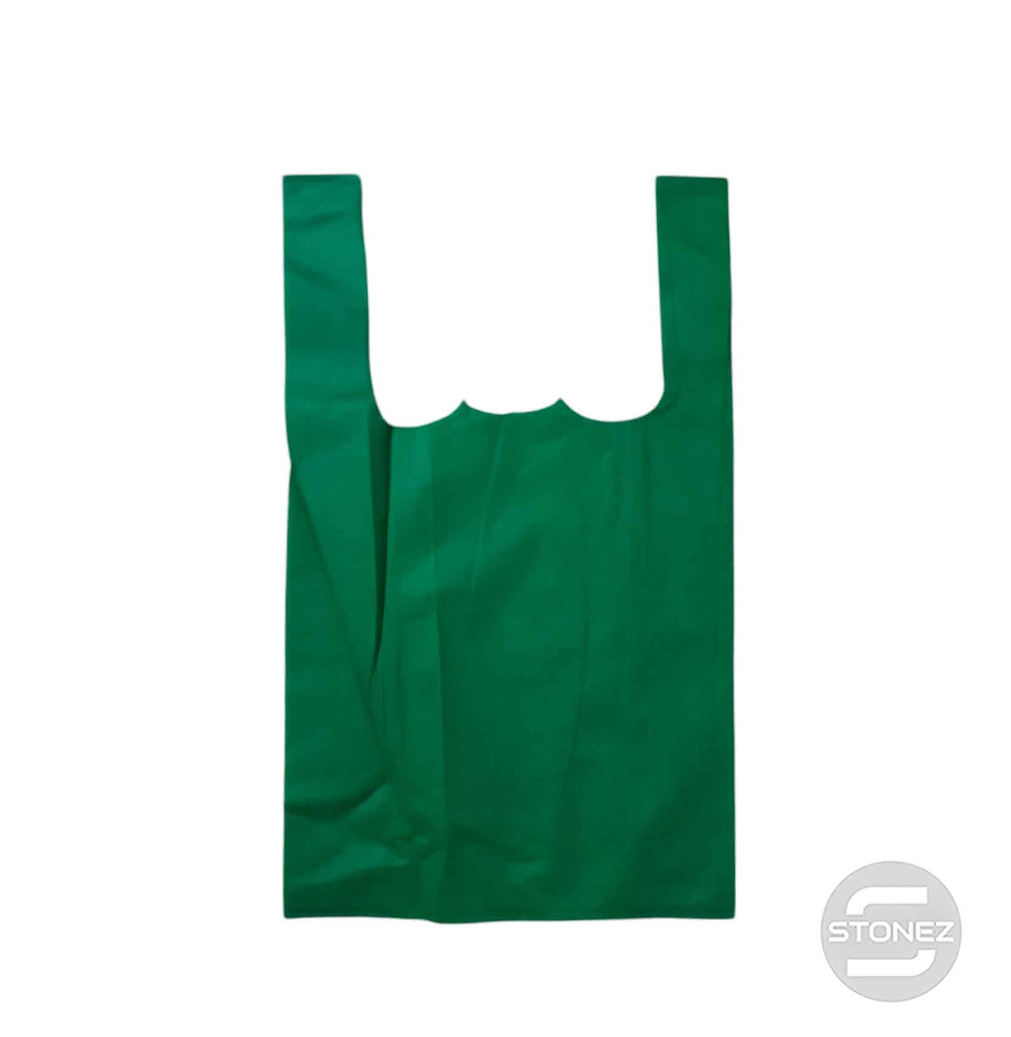 37382 Paquete 50 Bolsas Tela Color Verde 30x50 Cms Aprox