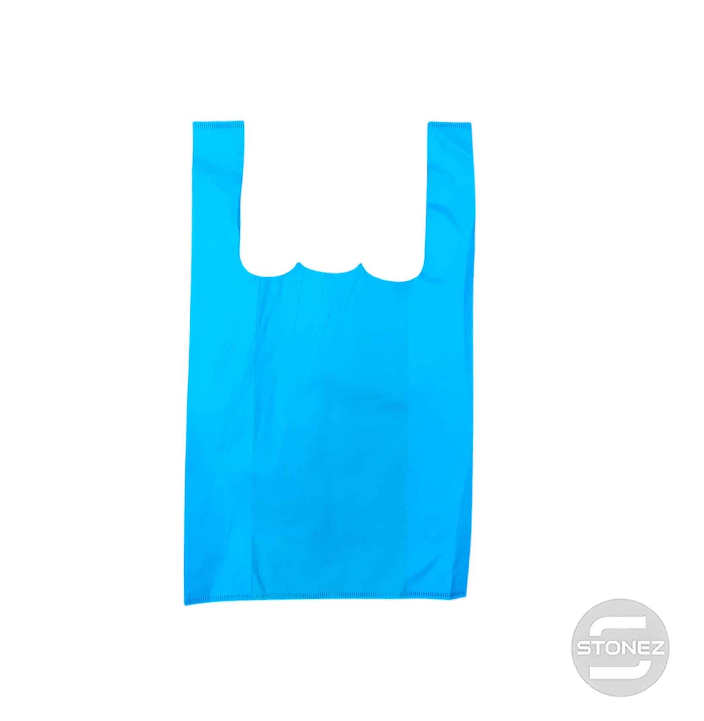 37382 Paquete 50 Bolsas Tela Color Azul 30x50 Cms Aprox