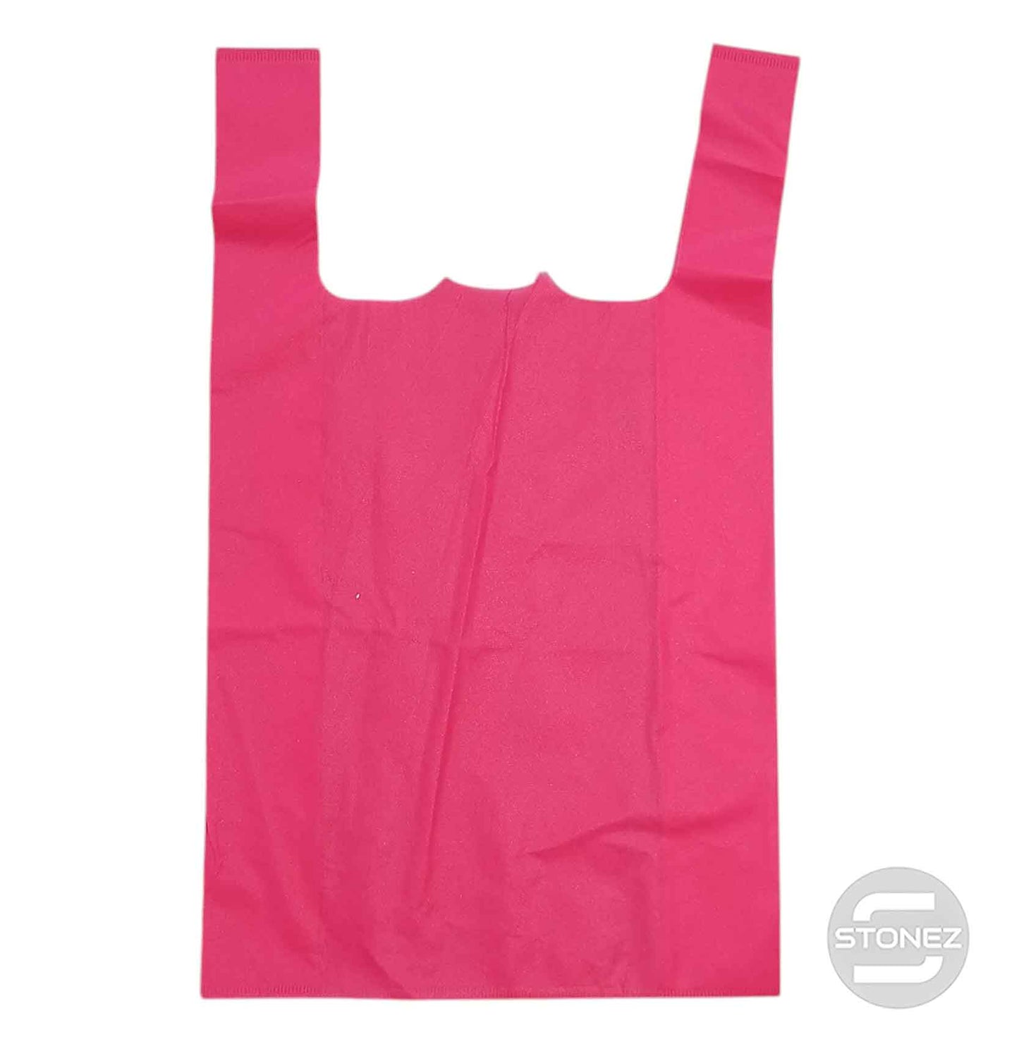 37383 Paquete 50 Bolsas Tela Color Rosa 32x58 Cms Aprox