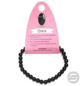 37615-04 Pulsera De Onix 6 mm