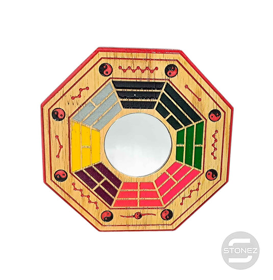 38686 Espejo Bagua Feng Shui 14 Cms Aprox