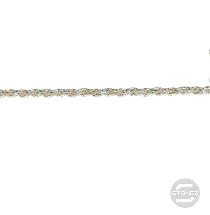 39286-50 CORDA25 Cadena Plata Cordón 925 50 Cms Grosor 1 mm aprox