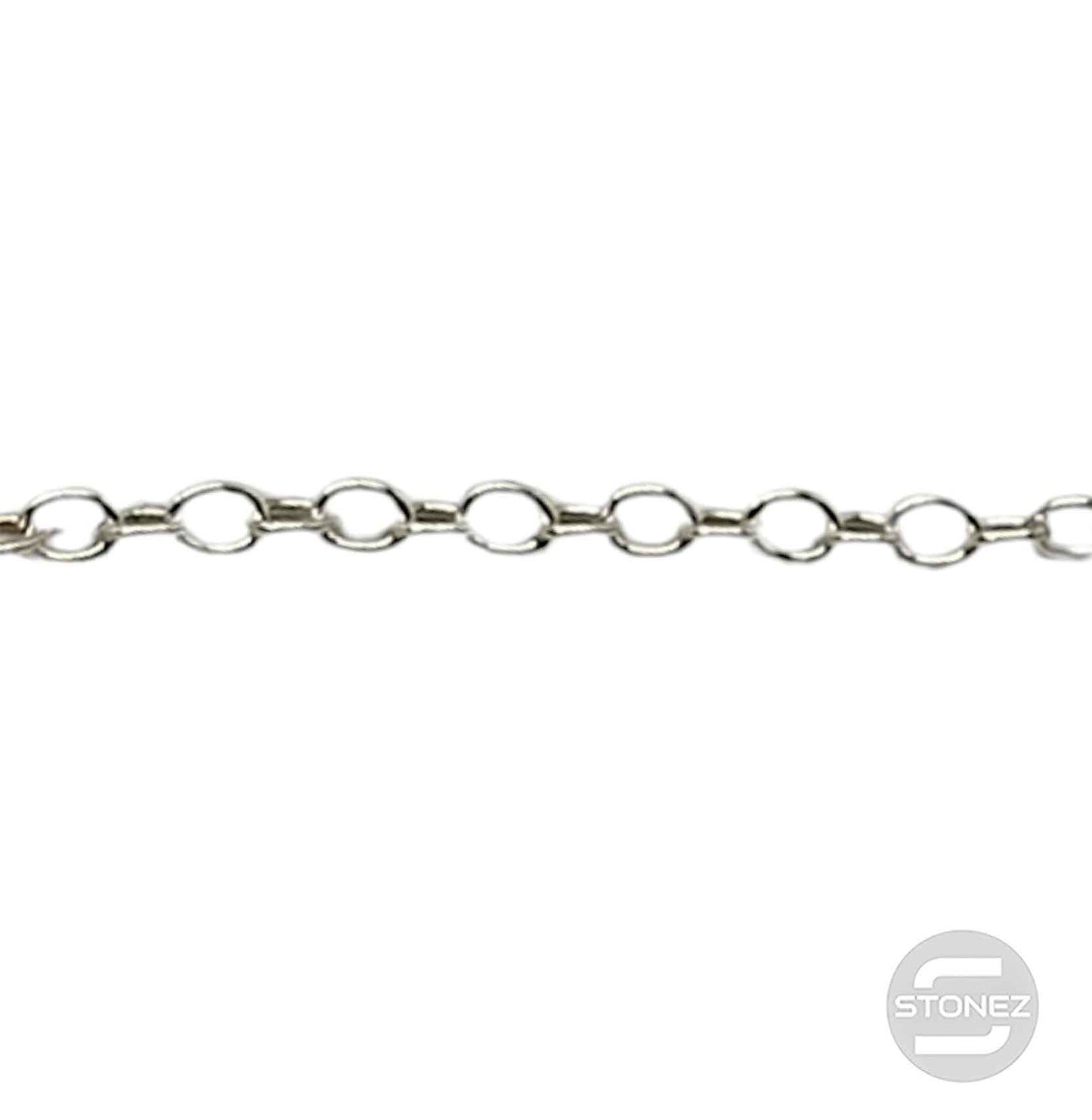 39630_50 KFD40RADA Cadena Plata 925 50 Cms Grosor 2X1 mm aprox