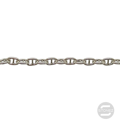 ANC80 Cadena Plata 925 45 Cms Grosor 3x1 mm aprox 39679-45