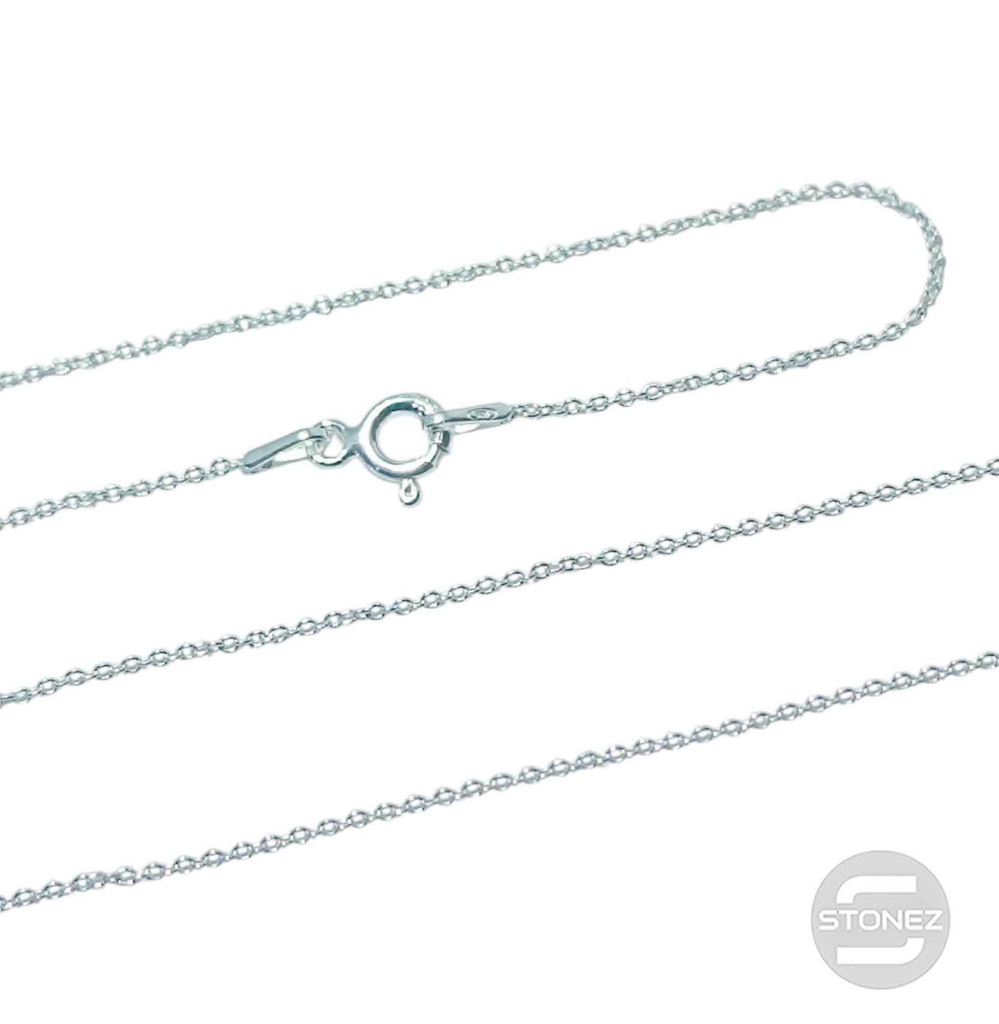 39787-45 FORZA25 Cadena Plata 925 45 Cms Grosor 1X1 mm aprox