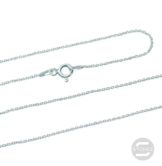 39787-60 FORZA25 Cadena Plata 925 60 Cms Grosor 1X1 mm aprox