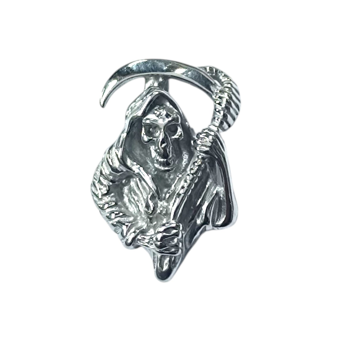 600104129-01 Colgante Acero Santa Muerte 33 mm