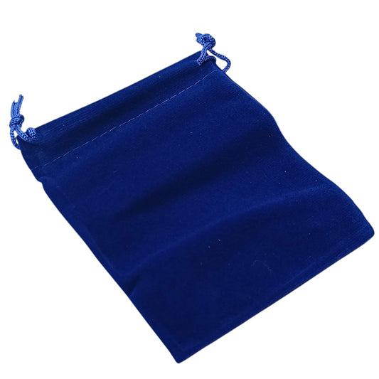 Paquete 50 Bolsas Terciopelo Color Azul 10x12 Cms Aprox 49285