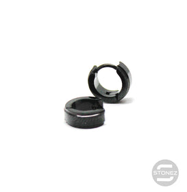 400101117-02 Aros De Acero Inoxidable Negro 10mm