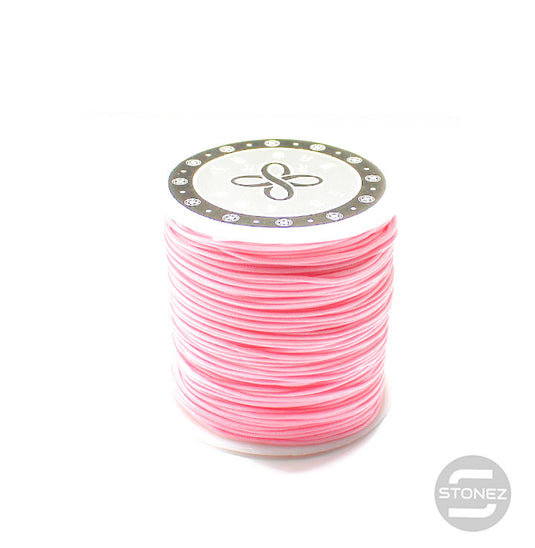 400201593-11 Hilo Nylon Trenzado Rosa 1 mm 72 Metros