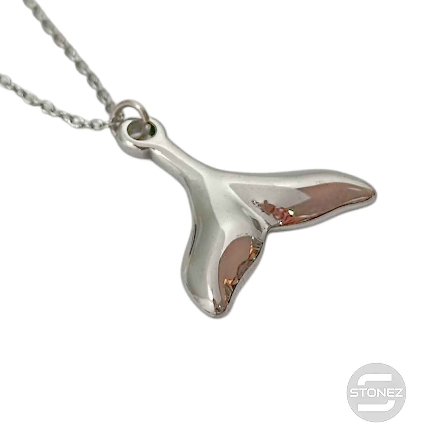 400503247-09 Collar Acero Cola Ballena Cadena 40+5 Cms