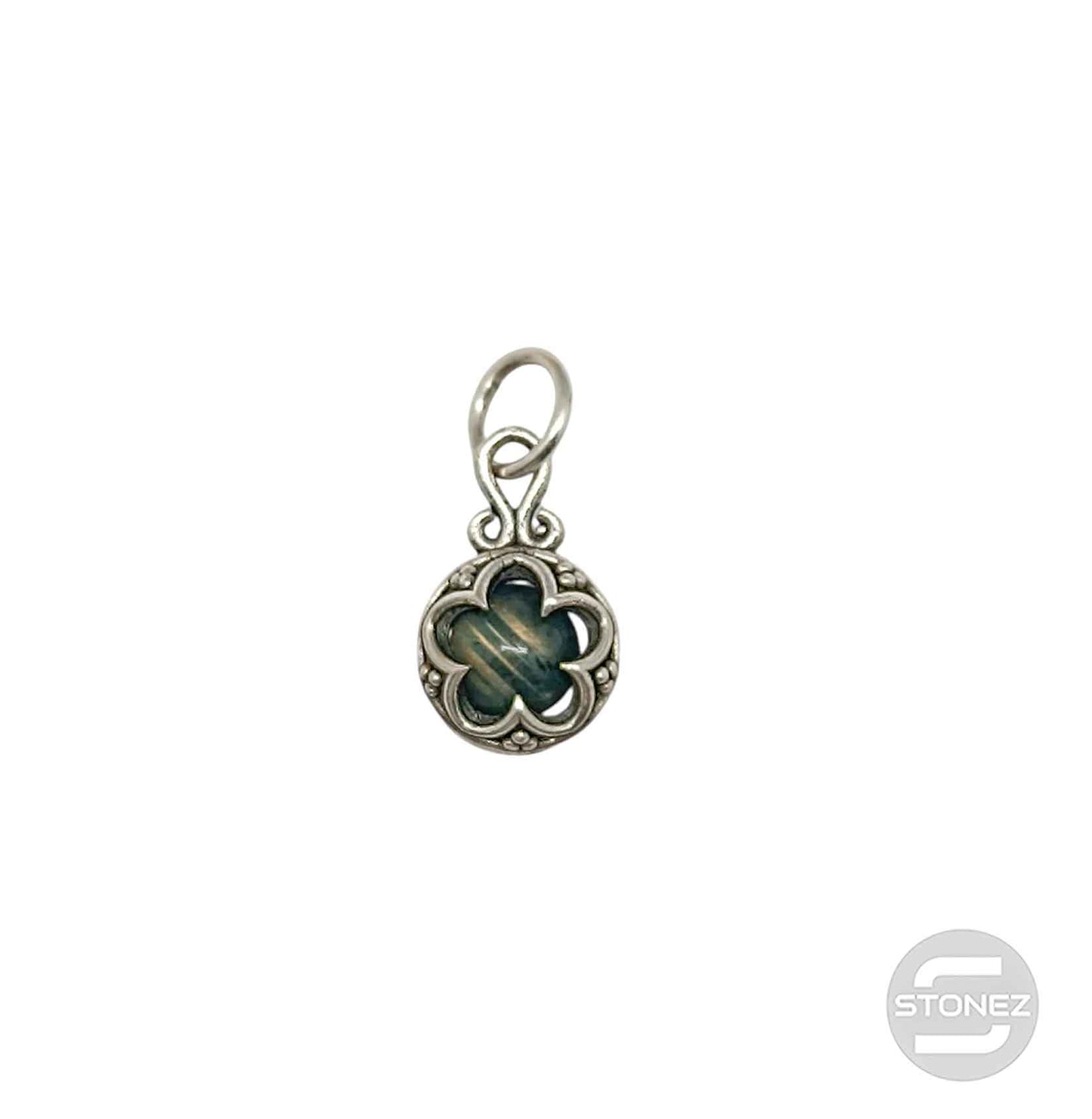 400802746 Colgante Plata 925 Gotlant Labradorita 11 mm Aprox