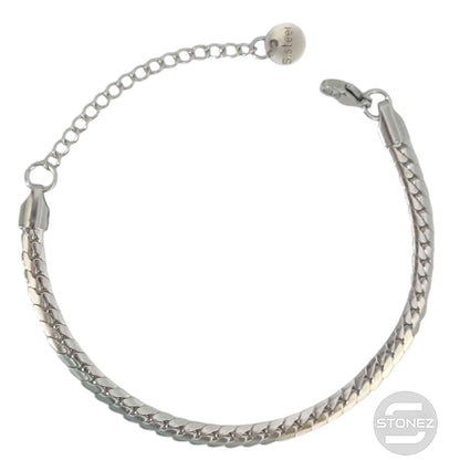 401102367-01 Pulsera Mujer Acero Brazalete 17+5 Cms Aprox