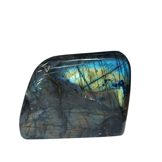 Pieza Labradorita Pulida 775 gramos aprox 10X8 Cms Aprox (PIEZA UNICA) Pieza N1