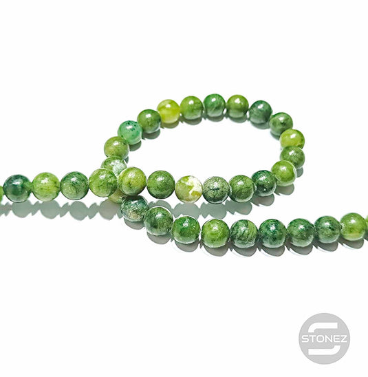 43005 Tira Cuentas Piedra Natural Jade Vietnamita En 8 mm