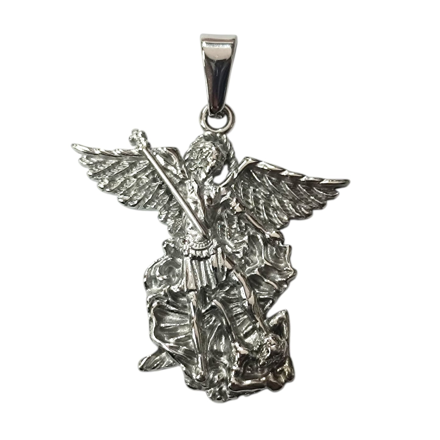 600104129-04 Colgante Acero San Miguel 40 mm