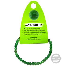 49234-12 Pulsera De Aventurina 4 mm