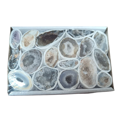 Caja De Minerales Geodinas De Ágata 401002964