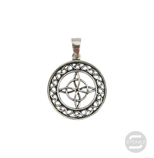 500201206 Colgante De Plata 925 Nudo De Bruja 20 mm