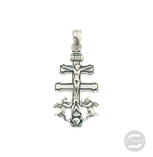 500203166 Colgante De Plata 925 Curz Caravaca 19x27 mm