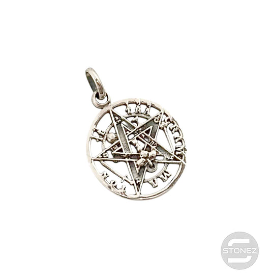 500301347 Colgante De Plata 925 Tetragramaton 18 mm Aprox