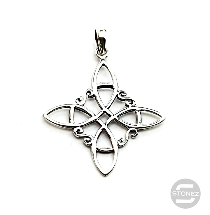 500301367 Colgante De Plata 925 Nudo De Bruja 33X29 mm.