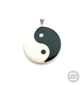 500301370 Colgante De Plata 925 Yin Yang 25 mm